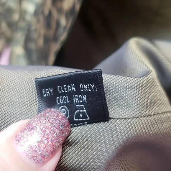 Lafayette 148 Shiny Green Animal Print Jacket - Picture 6 of 6